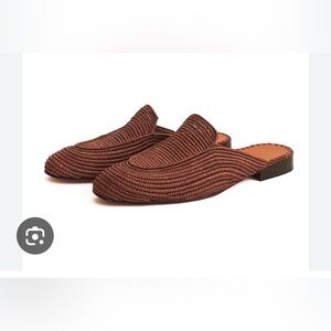 Milsouls, saint raffia mules, size 40, unisex